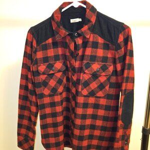 Faherty Red Plaid Buttondown in S
